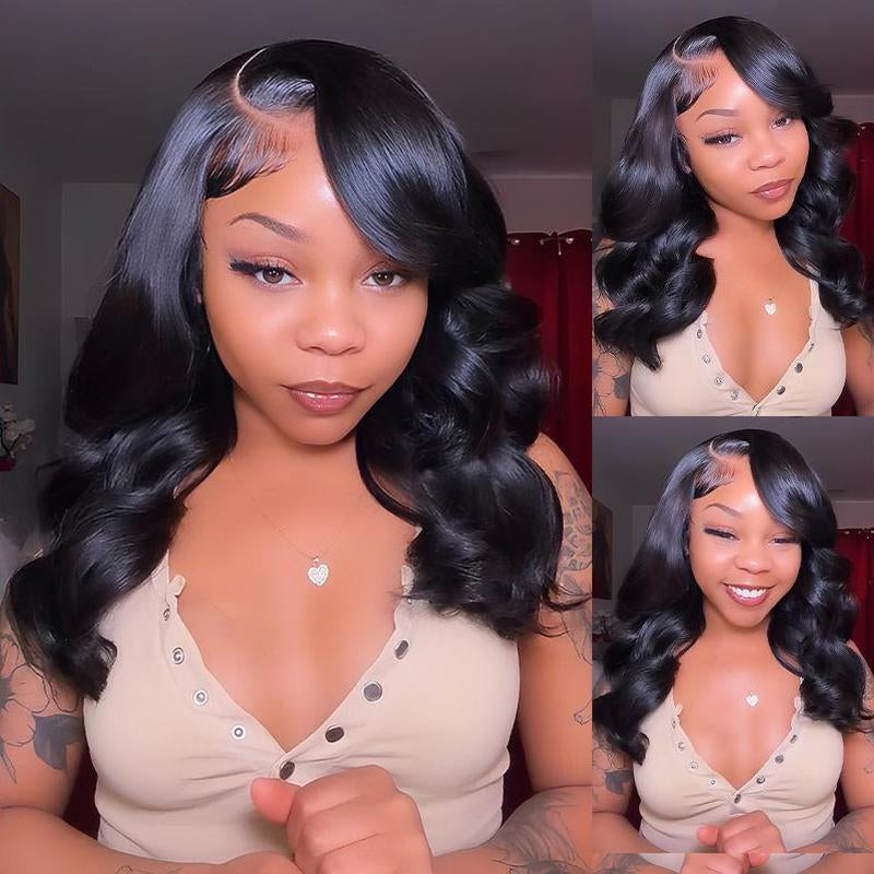The "Ready-to-Wear" Glueless Body Wave Wig | 250% Density 6x8 HD Lace Closure (Pre-Bleached & Pre-Cut)