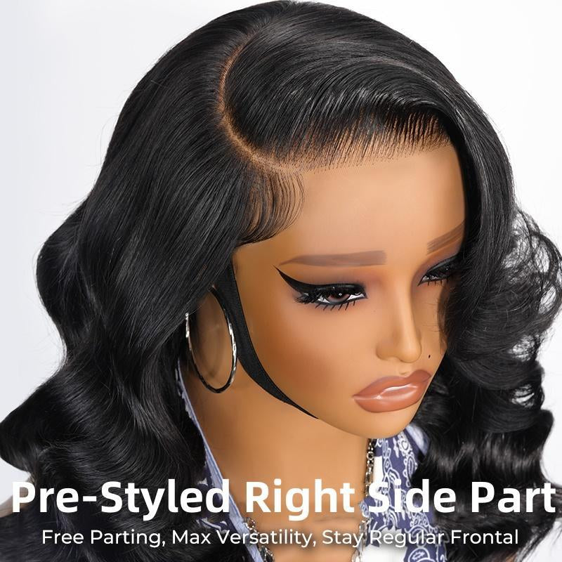The "Ready-to-Wear" Glueless Body Wave Wig | 250% Density 6x8 HD Lace Closure (Pre-Bleached & Pre-Cut)