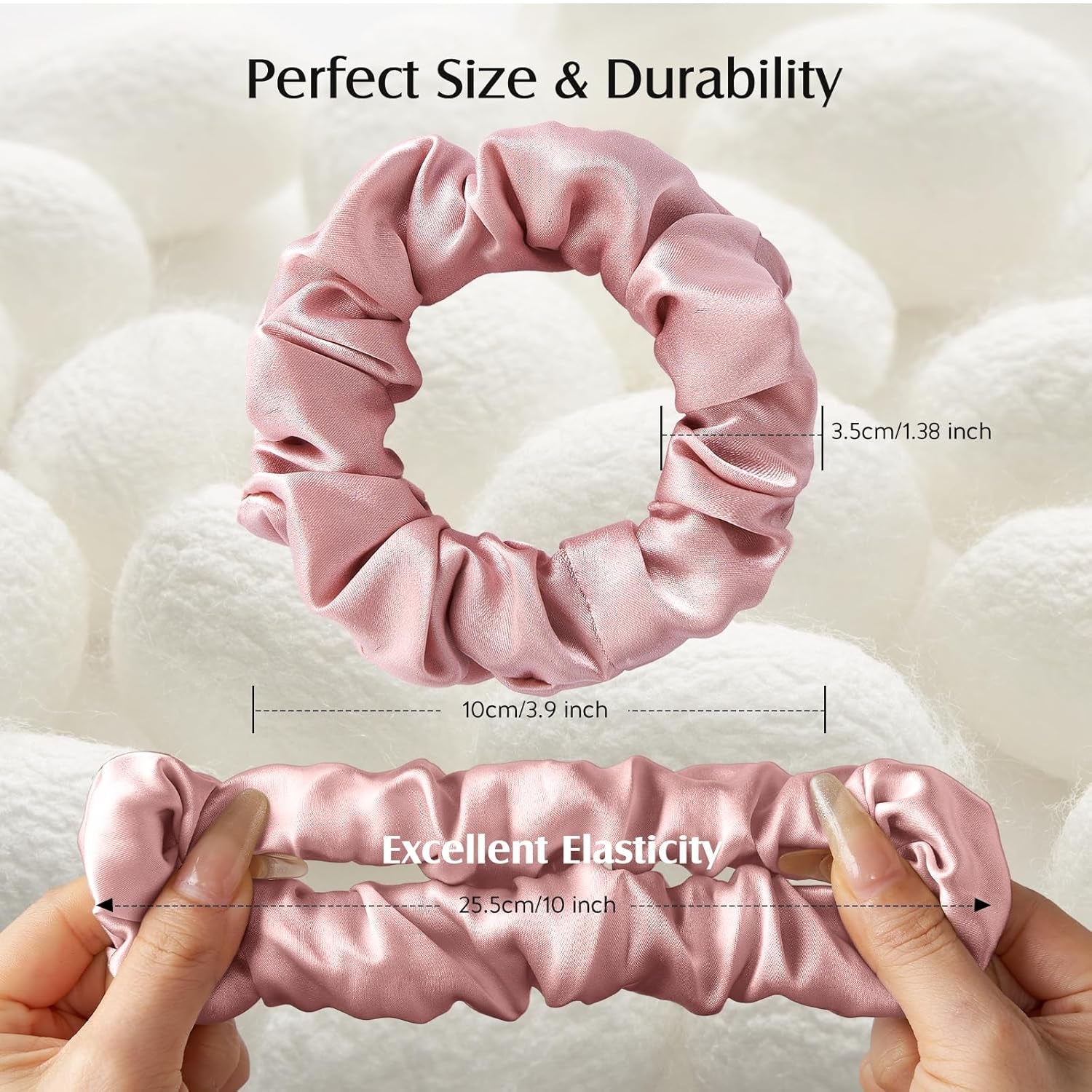 The "Royal Silk" Trio | 100% Pure Mulberry Silk Scrunchies (Anti-Breakage & Frizz-Free)