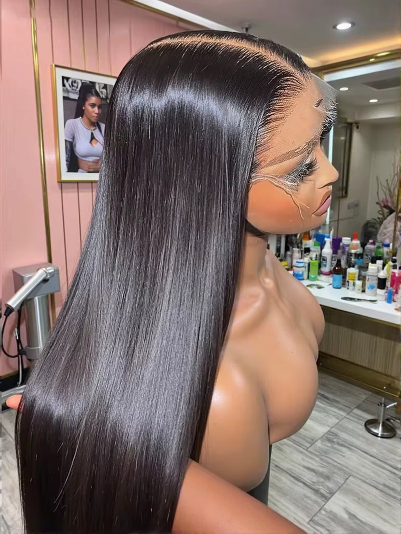 The "Sleek & Go" Glueless Bone Straight Wig | 13x6 HD Lace (Pre-Cut & Ready to Wear)