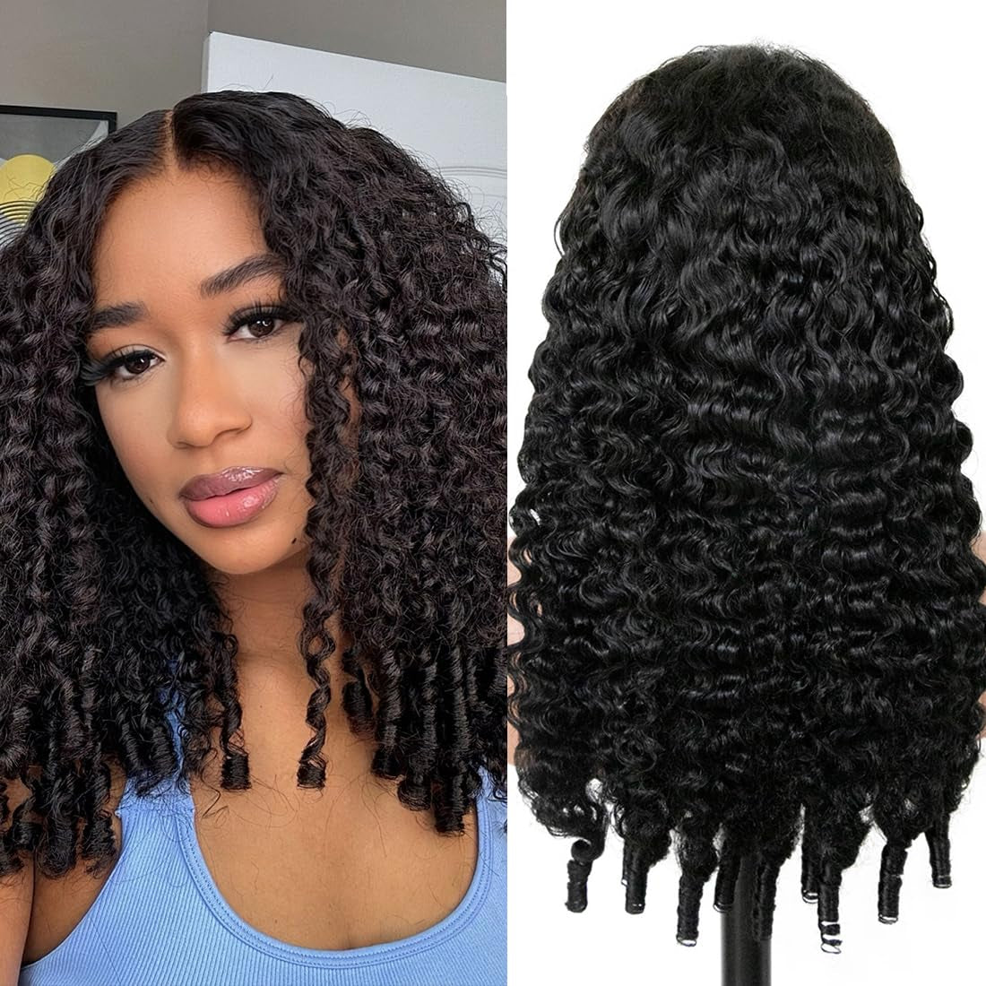 The "Exotic Burmese" Deep Curly Wig | 13x6 HD Lace Frontal (250% High Density)